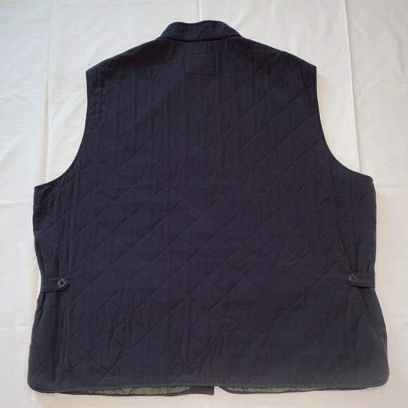 UNTUCKit Men’s Woodcrest Vest, Diamond Quilted, Zip & Snap, Pockets, Black, 3XL - Picture 2 of 12